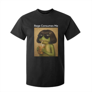 Funny Frog Bob Haircut Rage Consumes Me T Shirt For Kid Renaissance Painting Meme