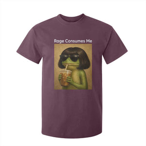 Funny Frog Bob Haircut Rage Consumes Me T Shirt For Kid Renaissance Painting Meme