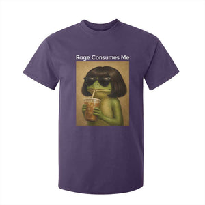 Funny Frog Bob Haircut Rage Consumes Me T Shirt For Kid Renaissance Painting Meme