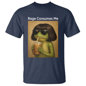 Funny Frog Bob Haircut Rage Consumes Me T Shirt Renaissance Painting Meme