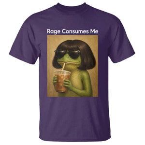 Funny Frog Bob Haircut Rage Consumes Me T Shirt Renaissance Painting Meme