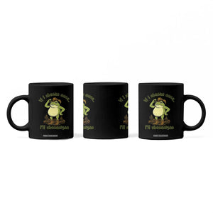 Funny Cowboy Frog Western Meme Coffee Mug If I Shenan Once I Will Shenanigan