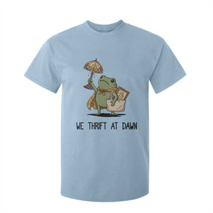 Funny Thrifting Frog Vintage Antique Hunter T Shirt For Kid We Thrift At Dawn Humor