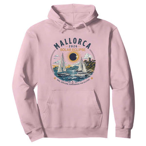 Mallorca Spain 2026 Total Solar Eclipse Hoodie Sailing Cruise Totality Sail Explore Experience Travel Souvenir
