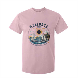 Mallorca Spain 2026 Total Solar Eclipse T Shirt For Kid Sailing Cruise Totality Sail Explore Experience Travel Souvenir
