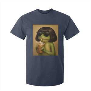 Funny Frog Bob Haircut Renaissance Painting Meme T Shirt For Kid