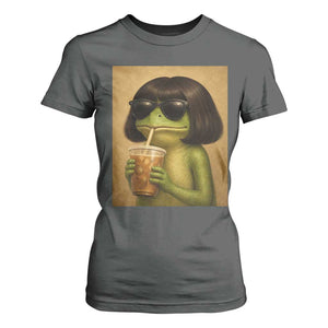 Funny Frog Bob Haircut Renaissance Painting Meme T Shirt For Women