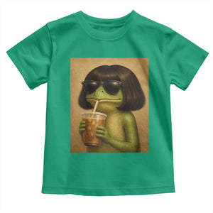 Funny Frog Bob Haircut Renaissance Painting Meme Toddler T Shirt