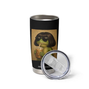 Funny Frog Bob Haircut Renaissance Painting Meme Tumbler Cup