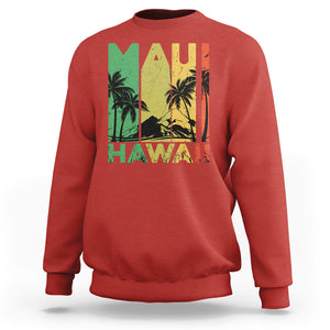 Maui Hawaii Pray For Maui Strong Hawaii Strong Sweatshirt TS02 Red Printyourwear