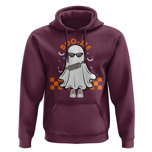 Halloween Boo Sheet Hoodie Cute Spooky Ghost Halloween Costume Boujee Boo-Jee TS02 Maroon Print Your Wear