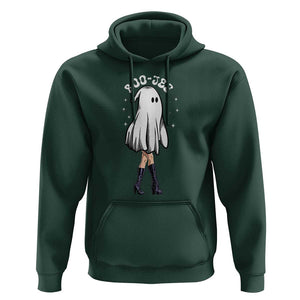 Halloween Boo Sheet Hoodie Classy Ghost Halloween Costume Spooky Boujee Boo-Jee TS02 Dark Forest Green Print Your Wear