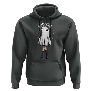 Halloween Boo Sheet Hoodie Classy Ghost Halloween Costume Spooky Boujee Boo-Jee TS02 Dark Heather Print Your Wear