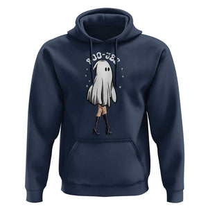 Halloween Boo Sheet Hoodie Classy Ghost Halloween Costume Spooky Boujee Boo-Jee TS02 Navy Print Your Wear