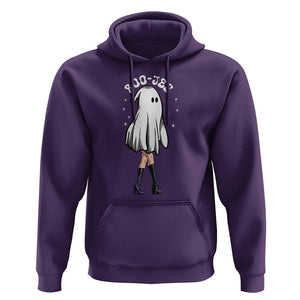 Halloween Boo Sheet Hoodie Classy Ghost Halloween Costume Spooky Boujee Boo-Jee TS02 Purple Print Your Wear