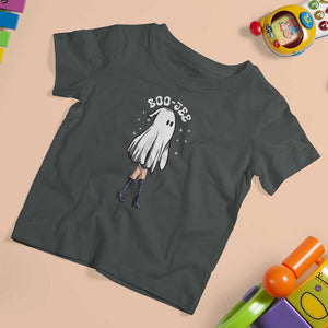 Halloween Boo Sheet T Shirt For Kid Classy Ghost Halloween Costume Spooky Boujee Boo-Jee TS02 Dark Heather Print Your Wear