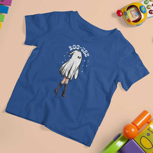 Halloween Boo Sheet T Shirt For Kid Classy Ghost Halloween Costume Spooky Boujee Boo-Jee TS02 Royal Blue Print Your Wear