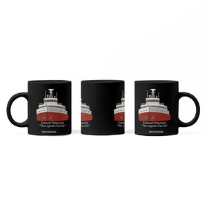 Edmund Fitzgerald Tribute Coffee Mug The Legend Lives On Great Lakes Freighter Memorial TS02 Print Your Wear