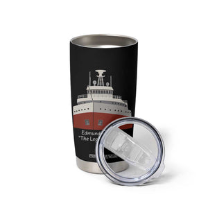 Edmund Fitzgerald Tribute Tumbler Cup The Legend Lives On Great Lakes Freighter Memorial TS02 Print Your Wear