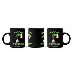 Funny Dental Christmas Coffee Mug I Know You Didnt Floss Dentist Holiday Humor TS02 Print Your Wear