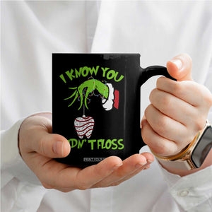 Funny Dental Christmas Coffee Mug I Know You Didnt Floss Dentist Holiday Humor TS02 Print Your Wear