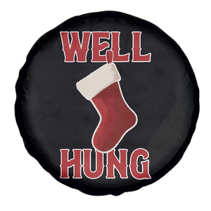 Funny Christmas Stocking Spare Tire Cover Well Hung Naughty Holiday Inappropriate Humor TS02 Print Your Wear