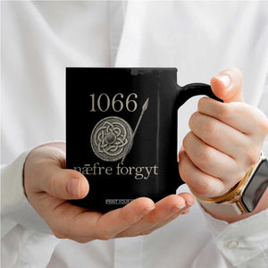 1066 Never Forget Coffee Mug Battle of Hastings Old English Anglo Saxon Warrior Medieval Shield TS02 Print Your Wear