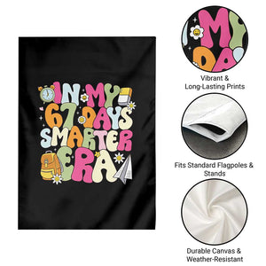 In My 67 Days Smarter Era Garden Flag Cute Retro 6 7 Days of School Six Seven Meme TS02 Print Your Wear