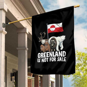 Greenland Is Not For Sale Garden Flag Arctic Animal Resist Protest Greenland Flag TS02 Print Your Wear