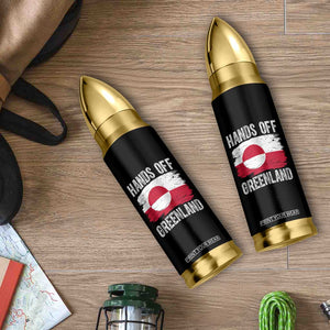 Hands Off Greenland Bullet Tumbler Distressed Flag Resist Political Protest TS02 Print Your Wear