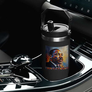 I Have A Dream Inspirational MLK Quotes Flip Straw Tumbler Equality and Justice Martin Luther King Tribute TS02 Print Your Wear