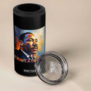 I Have A Dream Inspirational MLK Quotes 4 in 1 Can Cooler Tumbler Equality and Justice Martin Luther King Tribute TS02 Print Your Wear