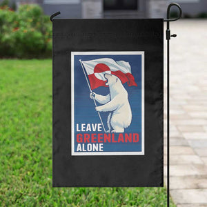 Leave Greenland Alone Polar Bear Resist Garden Flag Vintage Patriotic Propaganda Sovereignty Protest TS02 Print Your Wear