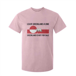 Leave Greenland Alone Polar Bear Protest T Shirt For Kid Not For Sale Patriotic Flag TS02 Light Pink Print Your Wear