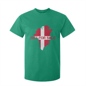 Denmark Stand With Greenland Not For Sale T Shirt For Kid Danish Flag Unity Support Protest TS02 Irish Green Print Your Wear