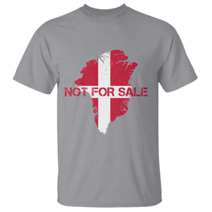 Denmark Stand With Greenland Not For Sale T Shirt Danish Flag Unity Support Protest TS02 Sport Gray Print Your Wear