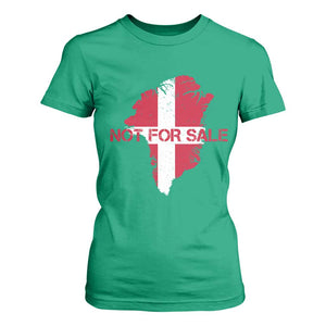 Denmark Stand With Greenland Not For Sale T Shirt For Women Danish Flag Unity Support Protest TS02 Irish Green Print Your Wear