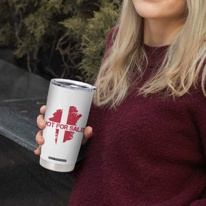 Denmark Stand With Greenland Not For Sale Tumbler Cup Danish Flag Unity Support Protest TS02 Print Your Wear
