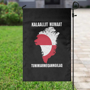 Kalaallit Nunaat Tuniniagaanngilaq Greenlandic Garden Flag Greenland Is Not For Sale Patriotic Grunge Flag TS02 Print Your Wear