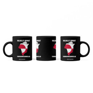 Kalaallit Nunaat Tuniniagaanngilaq Greenlandic Coffee Mug Greenland Is Not For Sale Patriotic Grunge Flag TS02 Print Your Wear