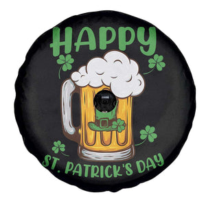 Funny St Patricks Day Drinking Spare Tire Cover Happy Paddy's Patty's Day Beer Lover TS02 Print Your Wear