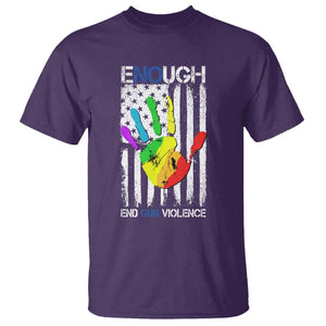 Gun Violence Awareness T Shirt Enough End Gun Violence Protect Our Children Orange Mom Dad TS02 Purple Printyourwear