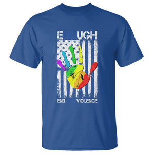 Gun Violence Awareness T Shirt Enough End Gun Violence Protect Our Children Orange Mom Dad TS02 Royal Blue Printyourwear