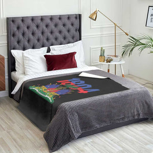 Haiti 1804 Independence Year Graphic Throw Blanket Haitian Pride Coat of Arms National Heritage TS02 Print Your Wear