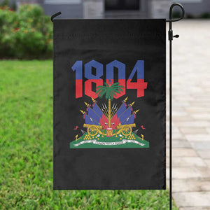 Haiti 1804 Independence Year Graphic Garden Flag Haitian Pride Coat of Arms National Heritage TS02 Print Your Wear