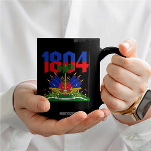 Haiti 1804 Independence Year Graphic Coffee Mug Haitian Pride Coat of Arms National Heritage TS02 Print Your Wear