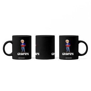 Granpapa Haitian Creole Grandpa Pride Coffee Mug Grandfather Hispanic Haiti Heritage Father's Day TS02 Print Your Wear