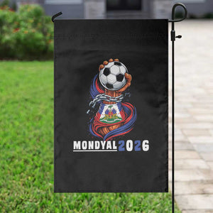 Mondyal 2026 Haiti Freedom Fist Broken Chains Soccer Graphic Garden Flag Haitian Flag Football Sports Fan TS02 Print Your Wear