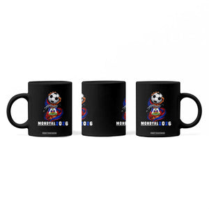 Mondyal 2026 Haiti Freedom Fist Broken Chains Soccer Graphic Coffee Mug Haitian Flag Football Sports Fan TS02 Print Your Wear