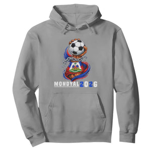 Mondyal 2026 Haiti Freedom Fist Broken Chains Soccer Graphic Hoodie Haitian Flag Football Sports Fan TS02 Sport Gray Print Your Wear